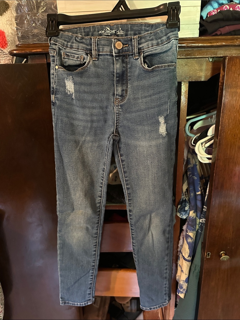 Jordache kids Medium Blue Distressed Skinny Jeans